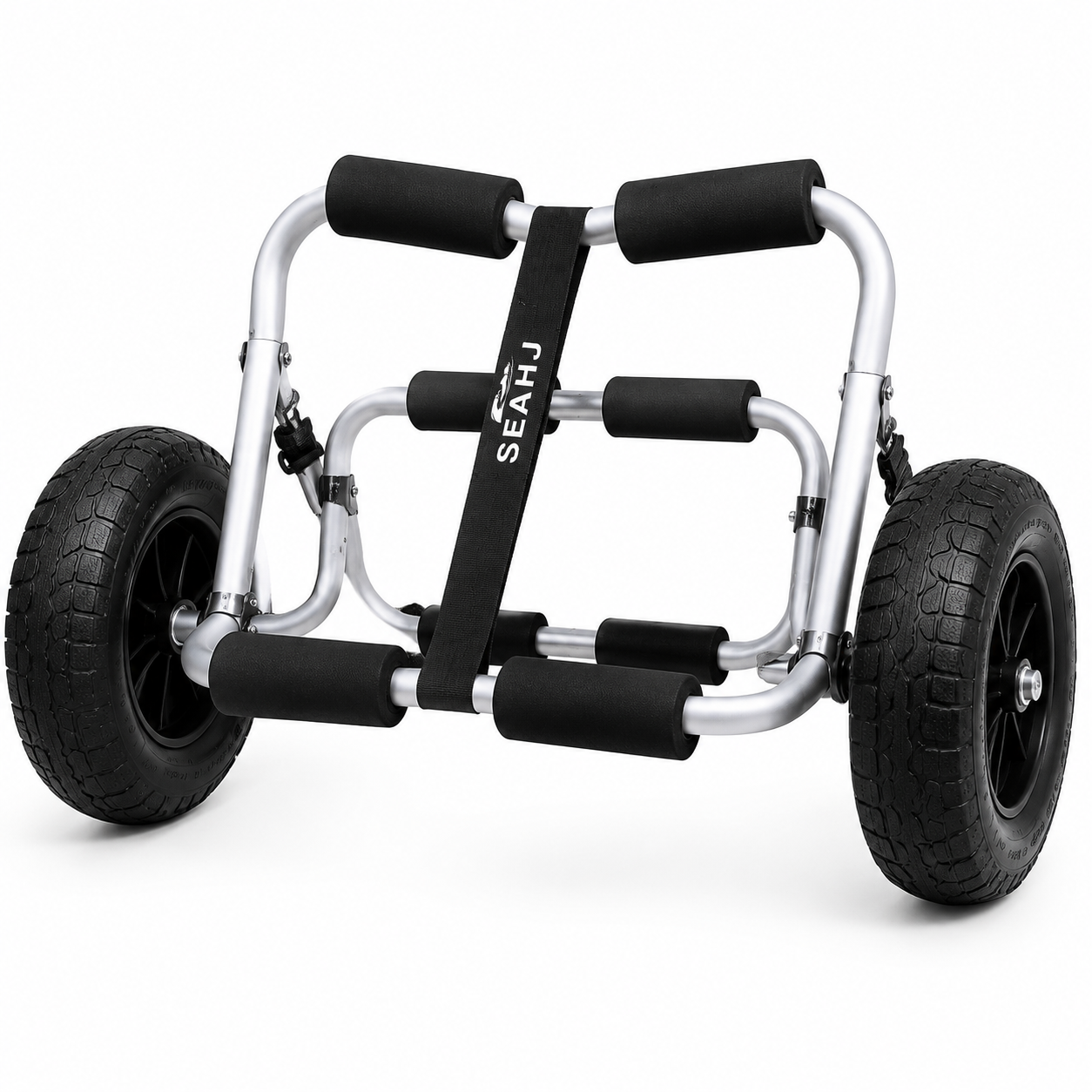 SEAHJ Portable Kayak Cart with All-Terrain Wheels