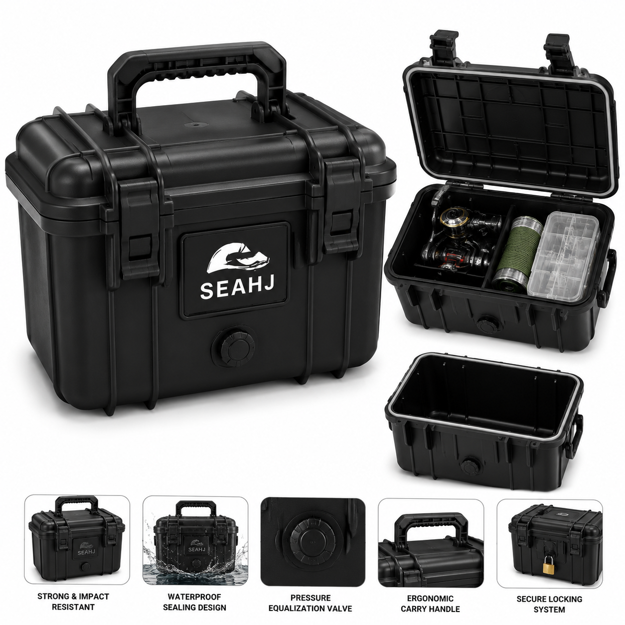 SEAHJ Portable Marine Gear Storage Box