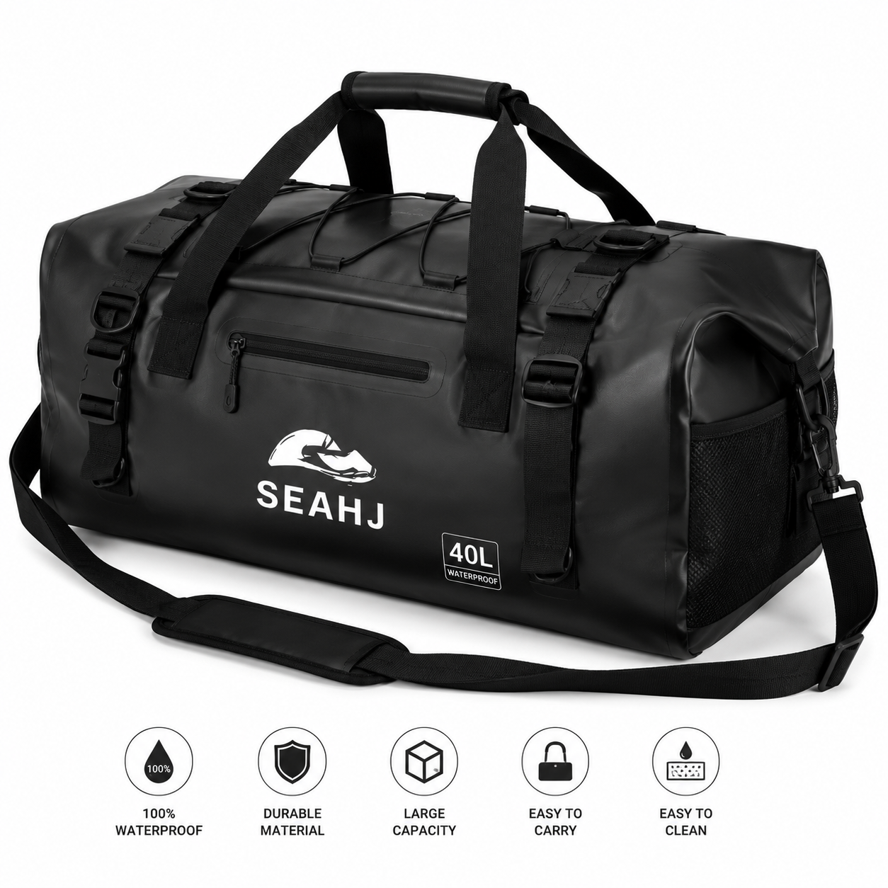 SEAHJ Heavy Duty Waterproof Marine Storage Bag